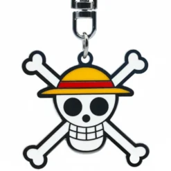 One Piece Schlüsselanhänger – Strohhut Jolly Roger