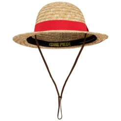 One Piece Strohhut Replikat mit Lederband