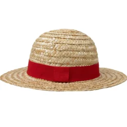 One Piece Strohhut Replikat mit Lederband