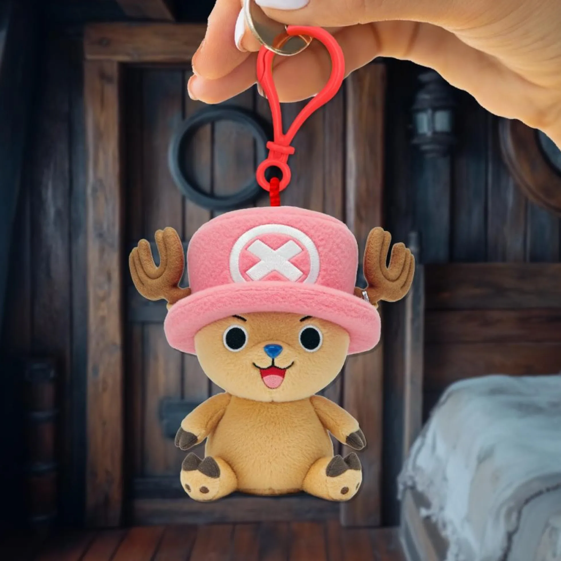 One Piece Tony Tony Chopper Plüsch-Schlüsselanhänger