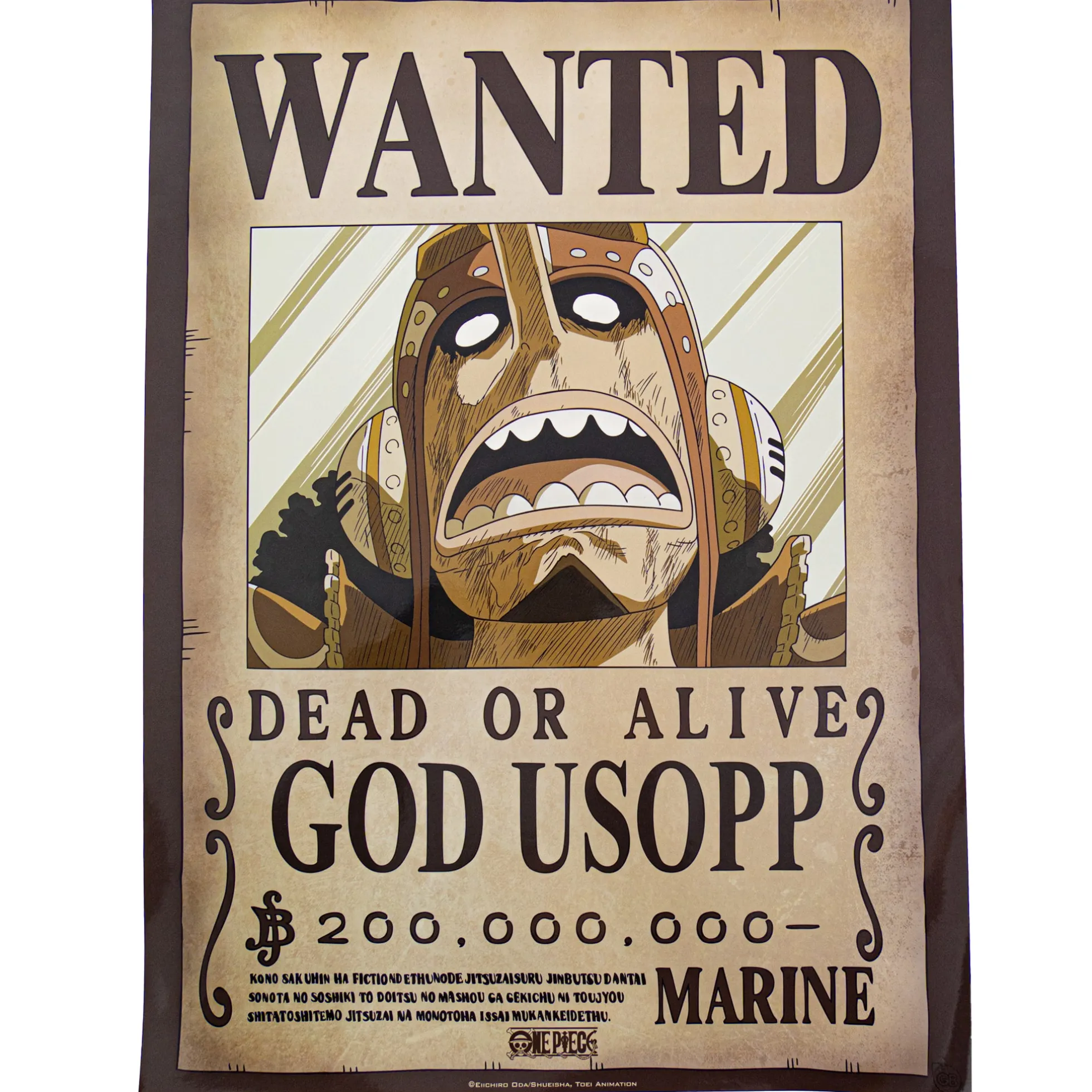 One Piece "Wanted" Poster