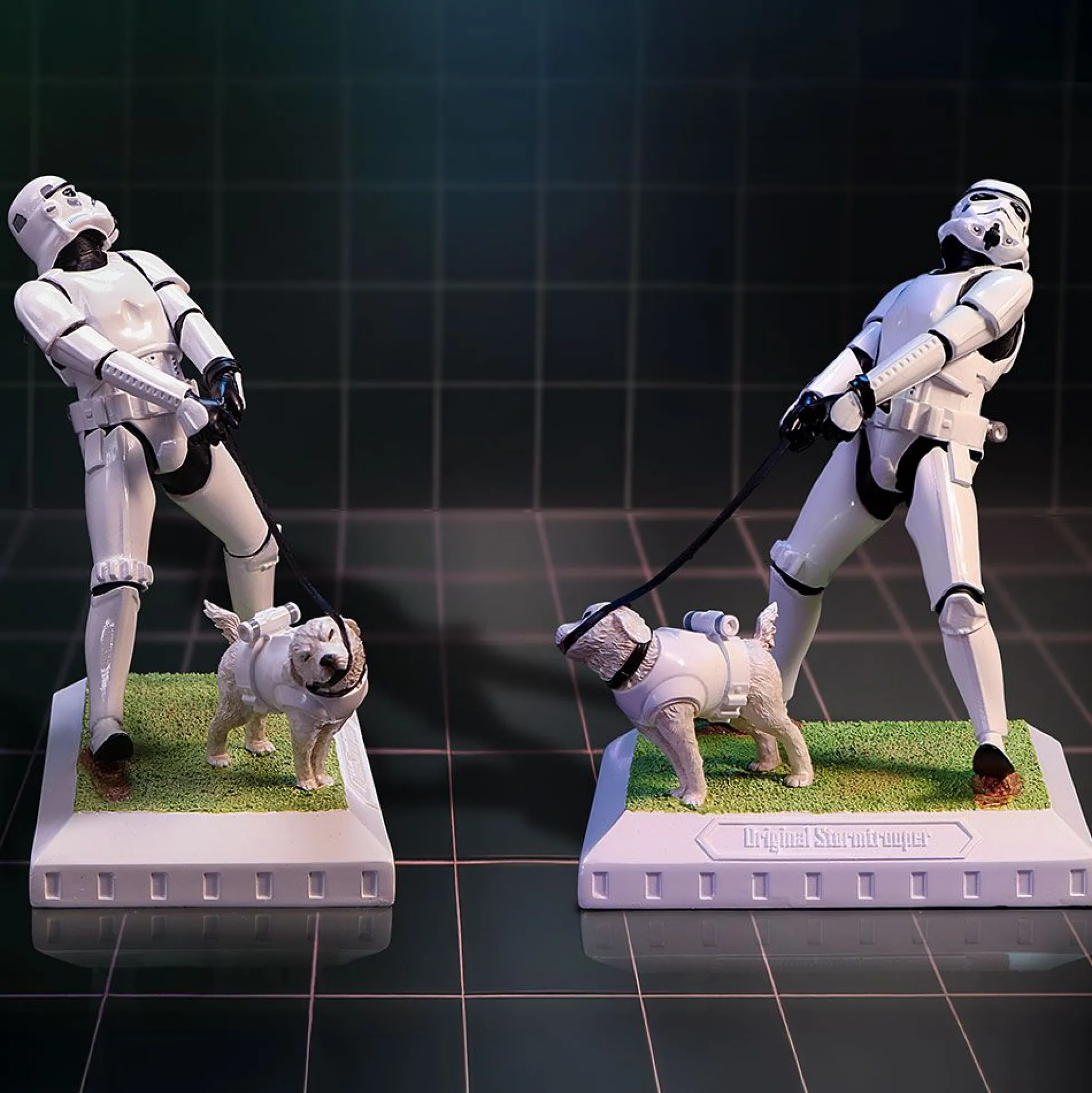 Original Stormtrooper "Man's Best Friend" Sammelfigur