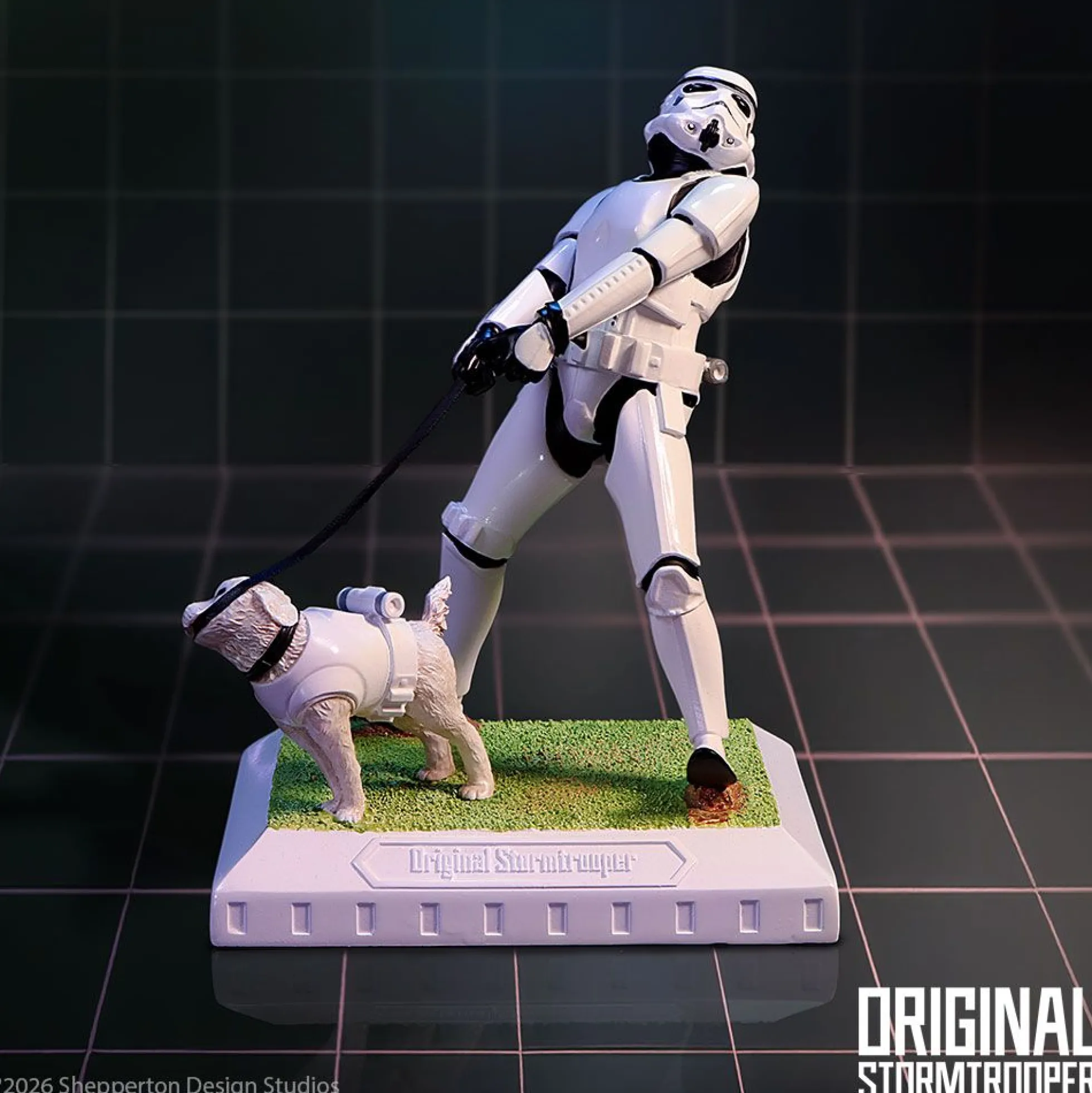 Original Stormtrooper "Man's Best Friend" Sammelfigur