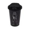 Original Stormtrooper Thermobecher Schwarz mit Helmdeckel