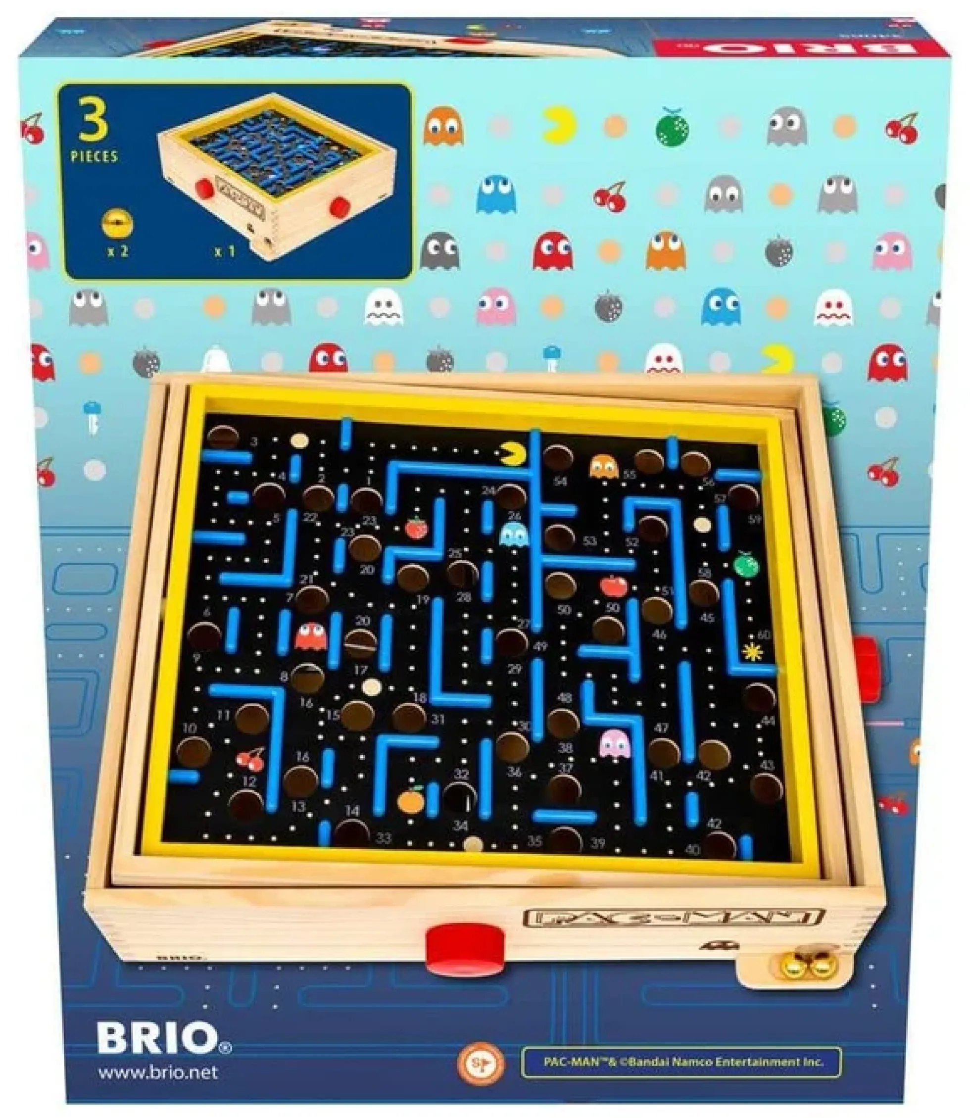 Pac-Man Holzlabyrinth