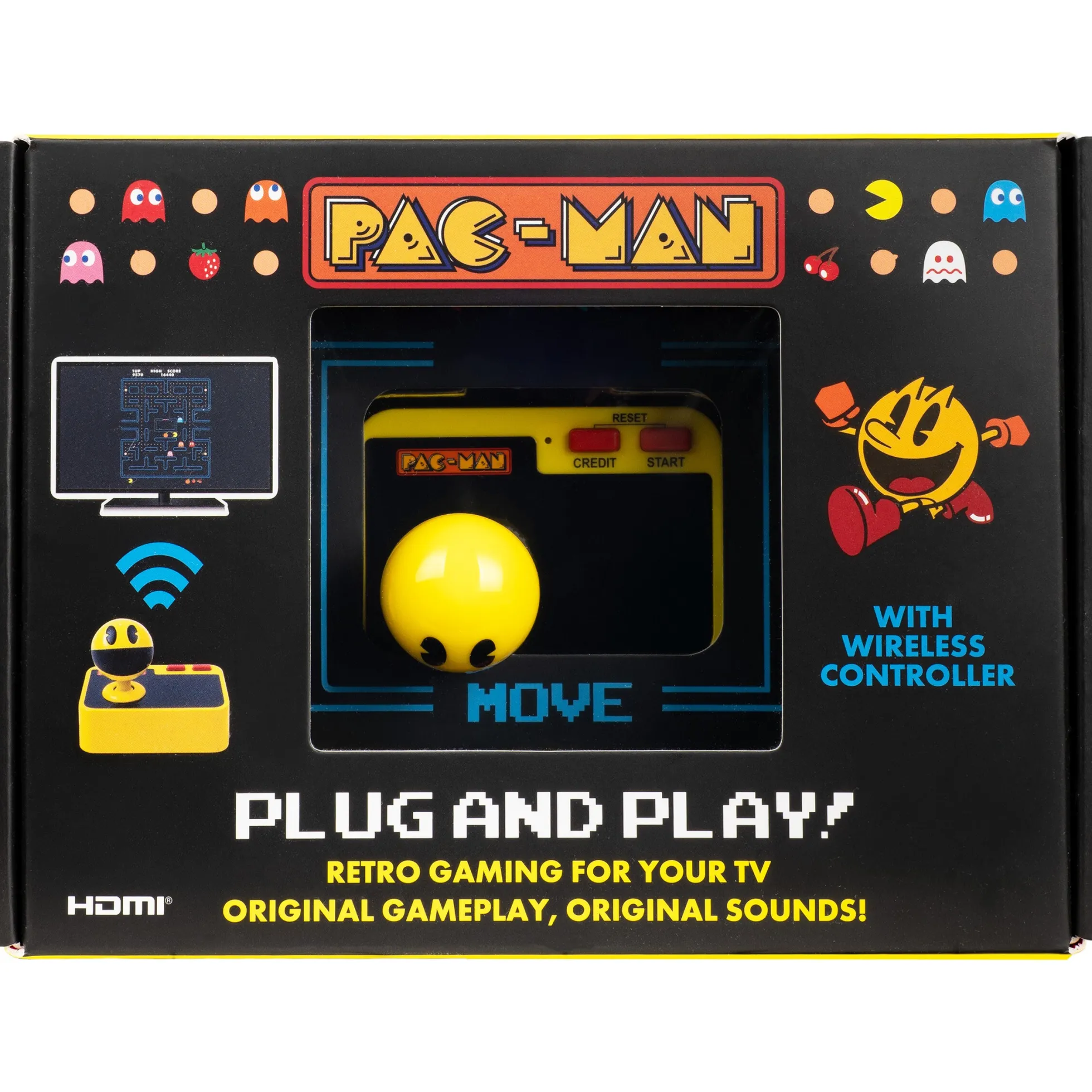 Pac-Man Plug and Play Konsole