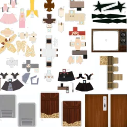 Papercraft Krippenspiel Set