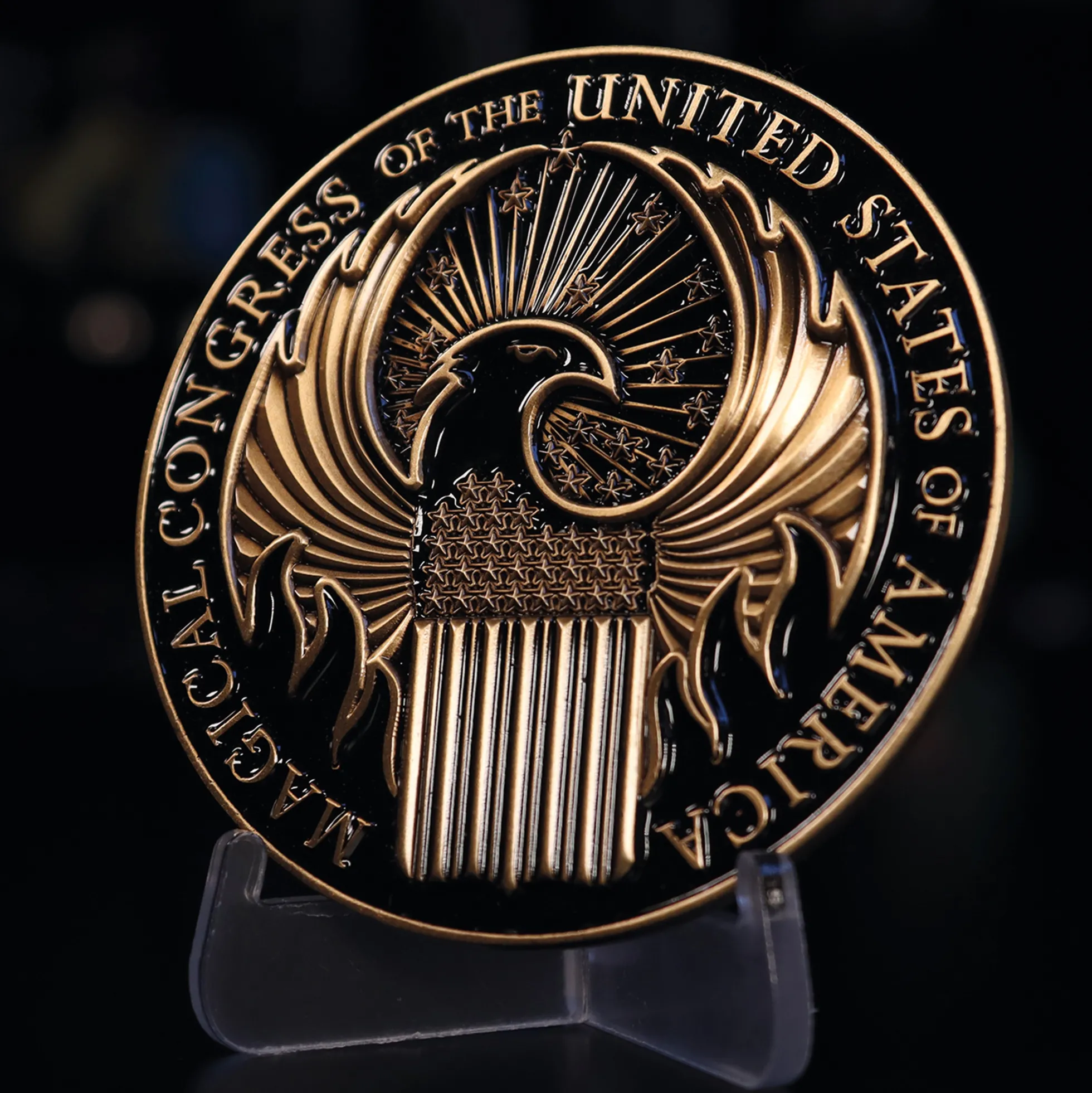 Phantastische Tierwesen Limited Edition Medaille MACUSA
