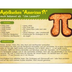 Pi-Kuchen Backform