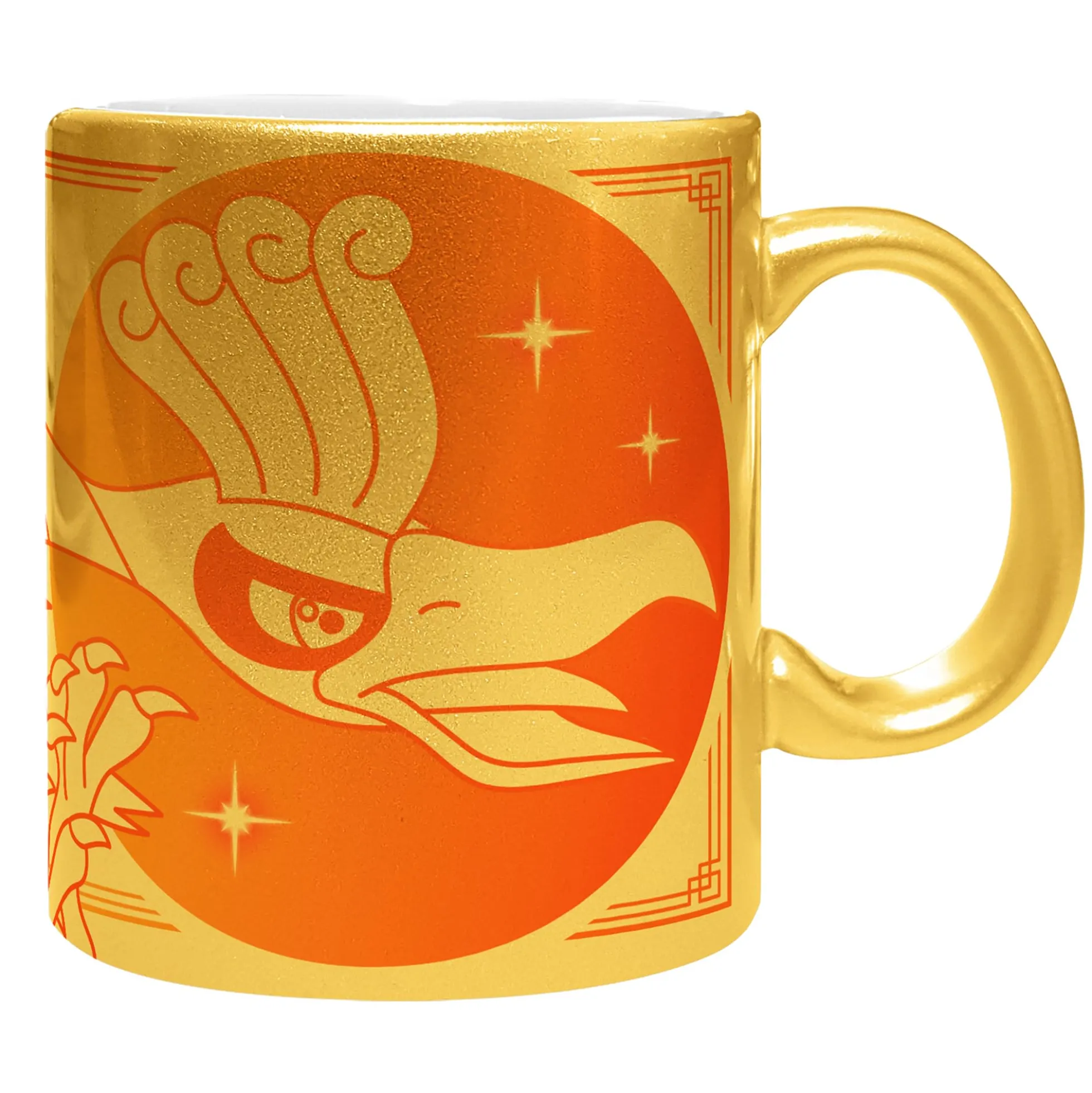 Pokémon Tasse Ho-Oh mit Goldeffekt