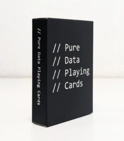 Pure Data Playing Cards - Limitiertes Kartenspiel im JSON-Design