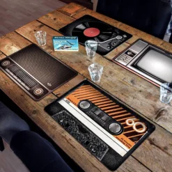 Retro Tisch Unterlagen