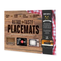 Retro Tisch Unterlagen