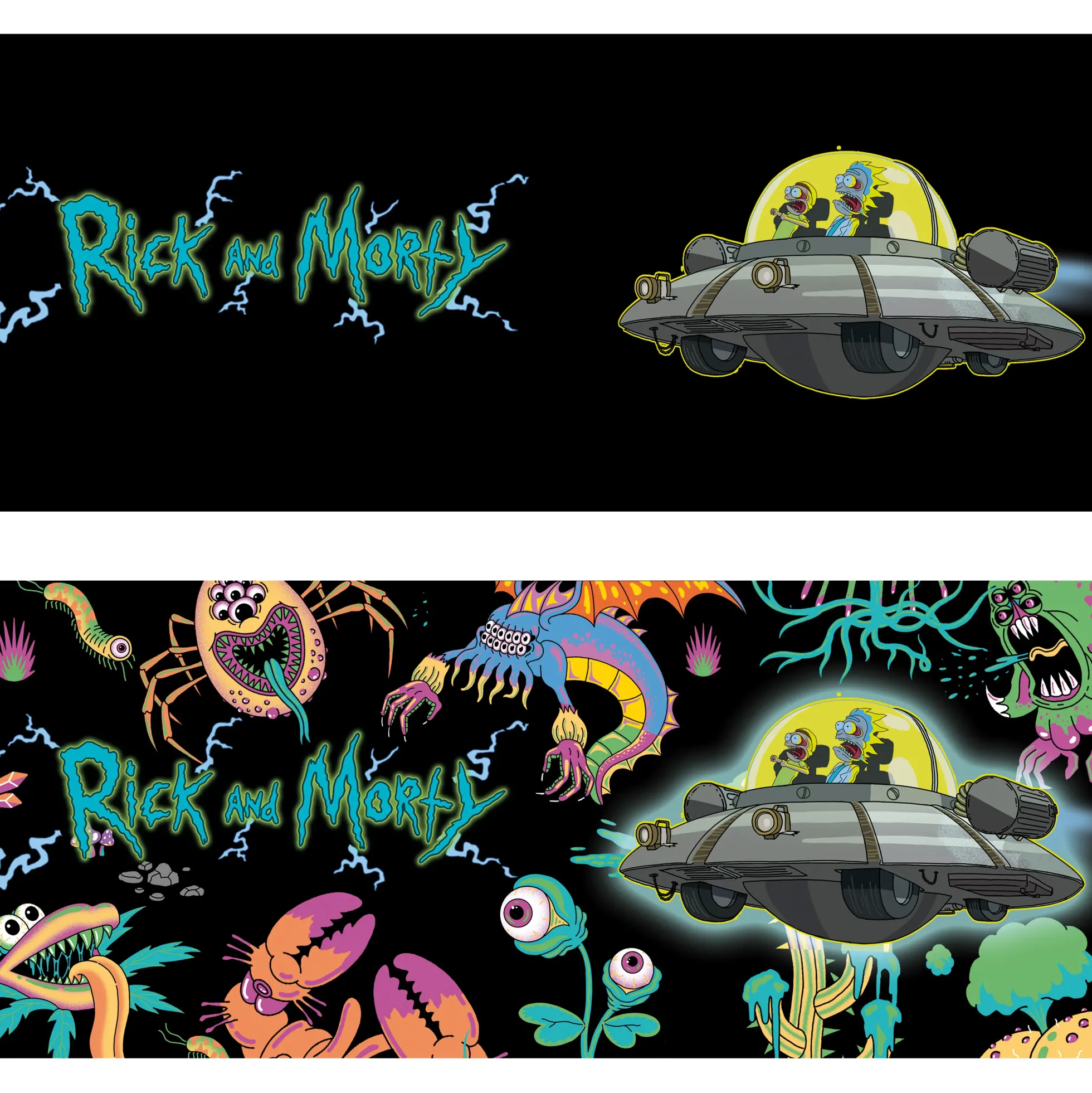 Rick and Morty Thermo-Becher: heiß erscheint die Alienwelt