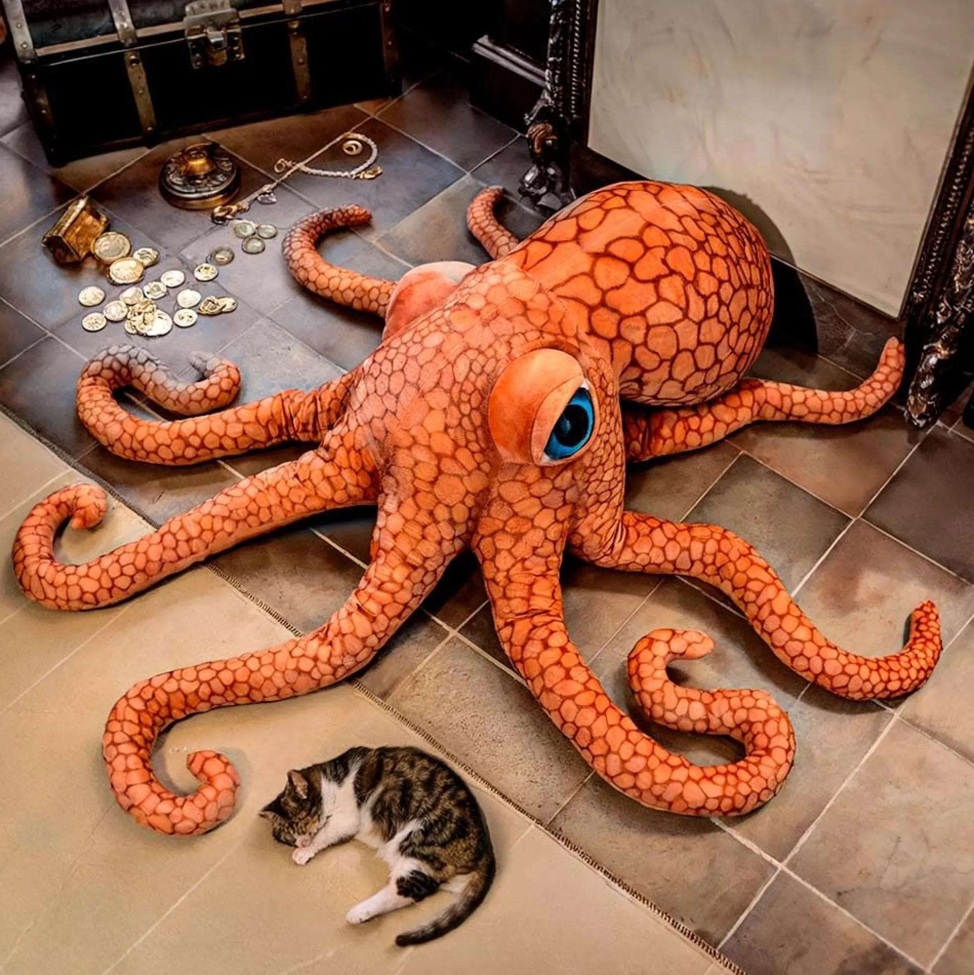 Riesen Octopus Plüsch