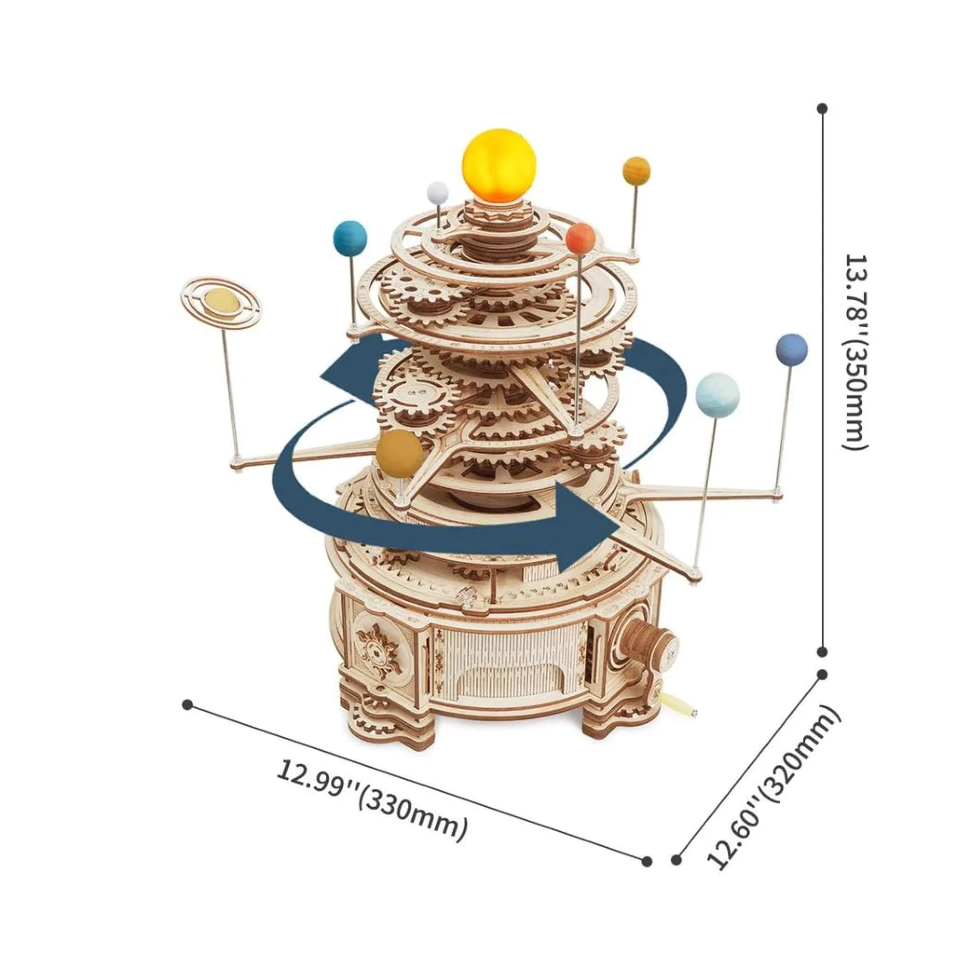 ROKR Holzbausatz Mechanisches Planetarium