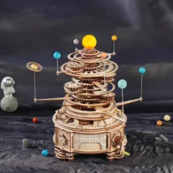 ROKR Holzbausatz Mechanisches Planetarium