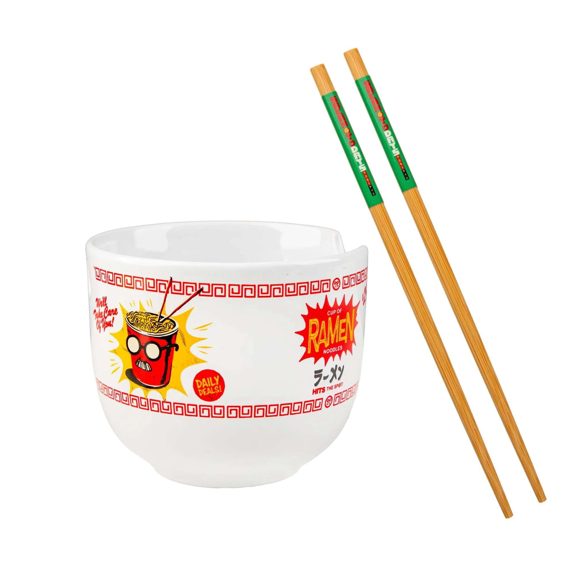 Sakamoto Days Ramen Schüssel mit Essstäbchen - Sakamoto's Store