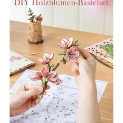 Sakura Flower Holzbausatz
