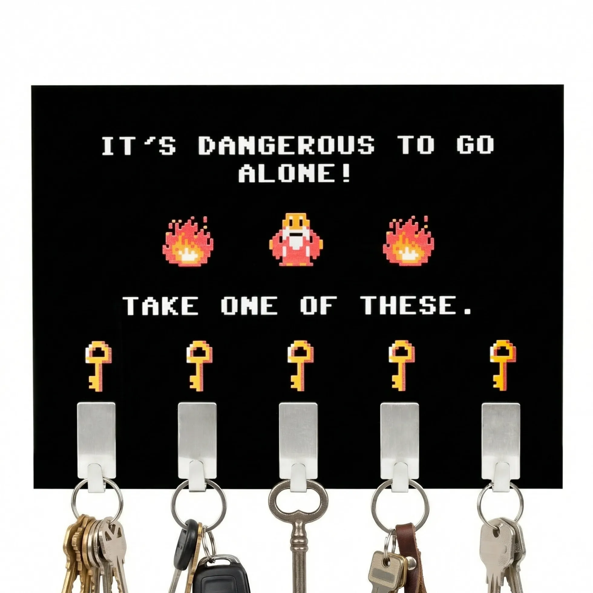 Schlüsselbrett – It's dangerous to go alone