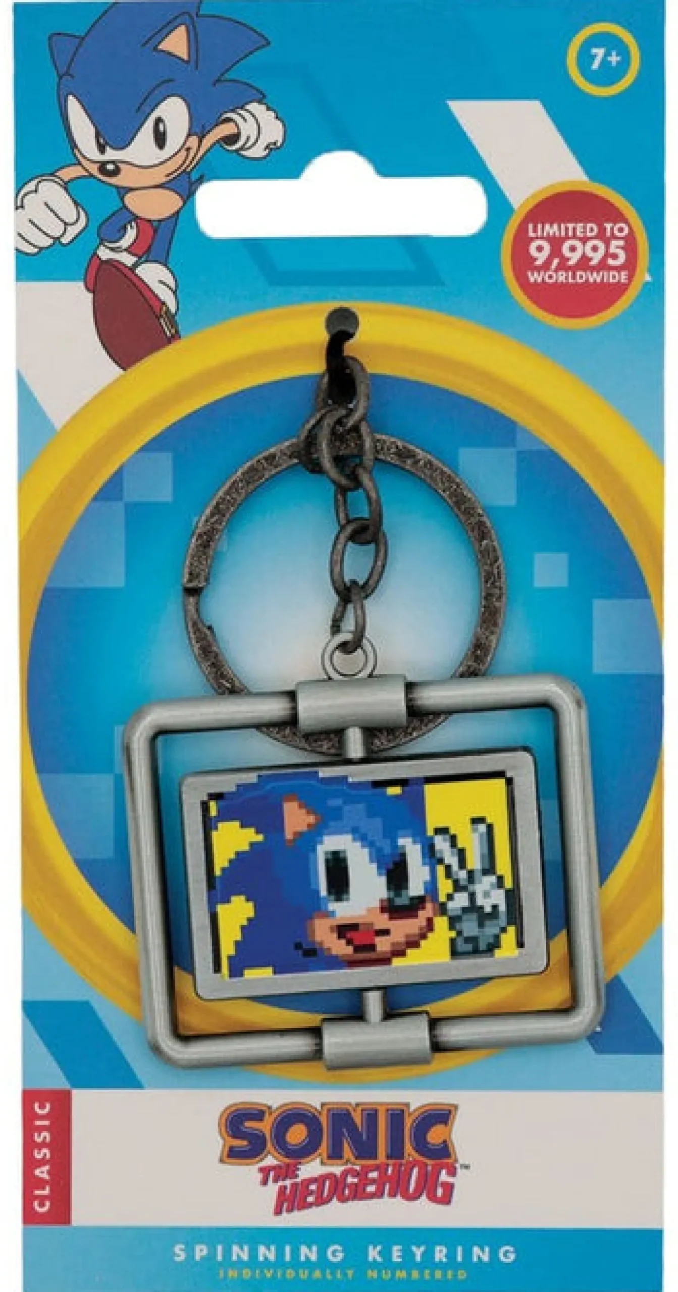 Sonic the Hedgehog Dreh-Schlüsselanhänger (Limited Edition)