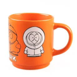 South Park Tassen-Set (4 stapelbare Keramiktassen mit Ständer)