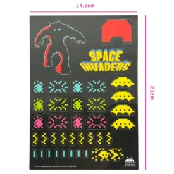 Space Invaders Kühlschrankmagnete