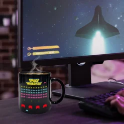 Space Invaders Thermo Effekt Becher