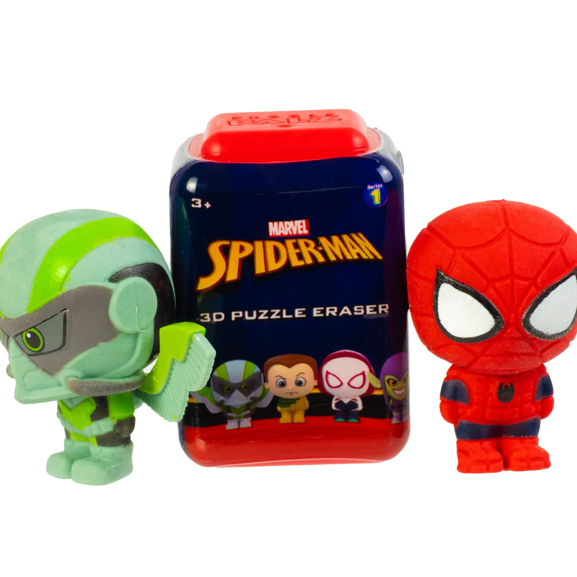 Spider-Man Radiergummi zum Zusammenstecken (Puzzle Palz)