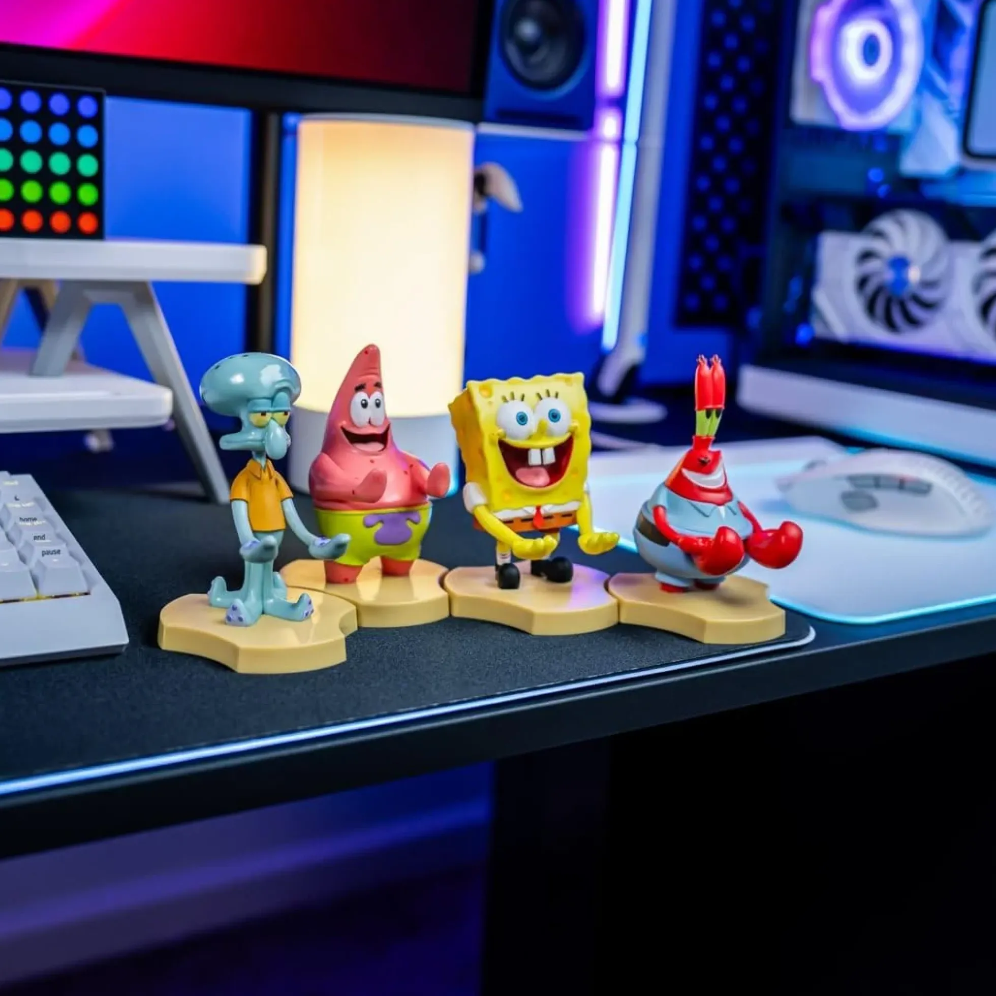 SpongeBob Handy- und Kopfhörerhalter Mr. Krabs