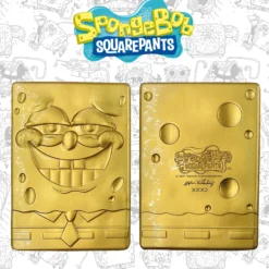 SpongeBob Schwammkopf 24K vergoldetes Sammlerstück in limitierter Auflage