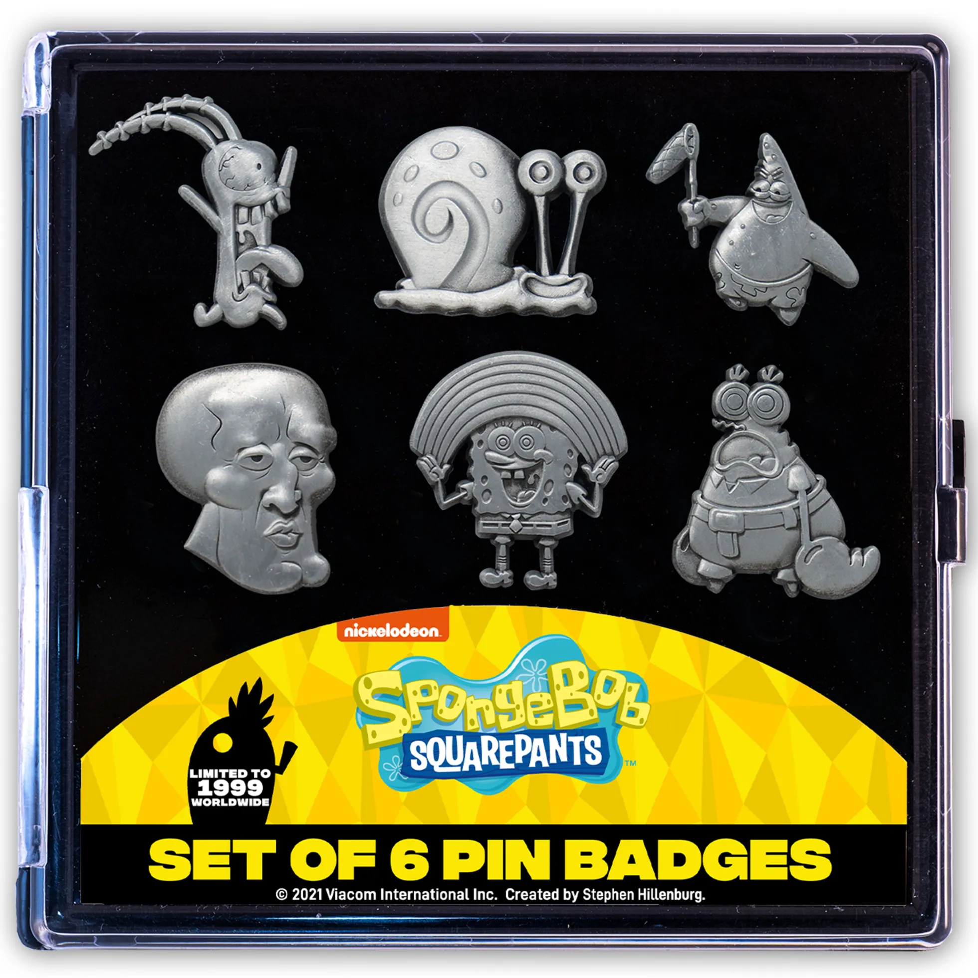 SpongeBob Schwammkopf Limited Edition Anstecker-Set