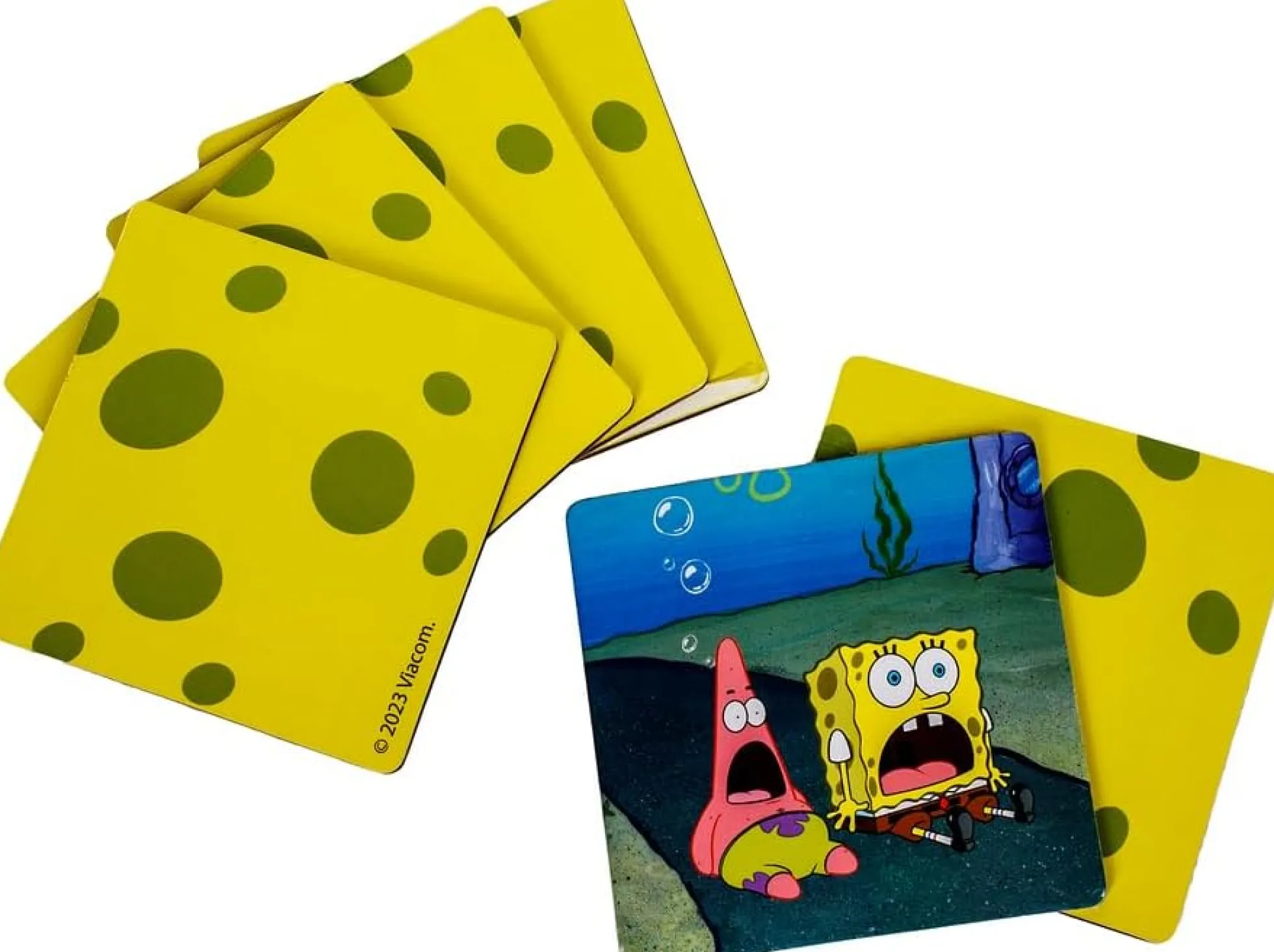 SpongeBob Schwammkopf Meme Untersetzer - 6er-Set