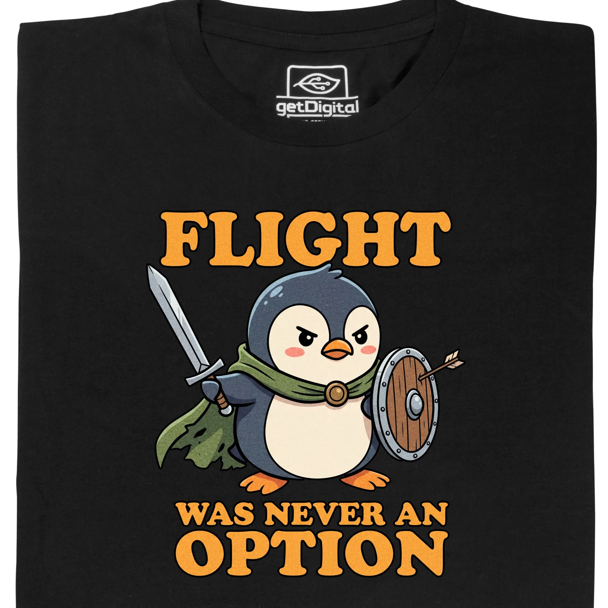 Standhafter Pinguin
