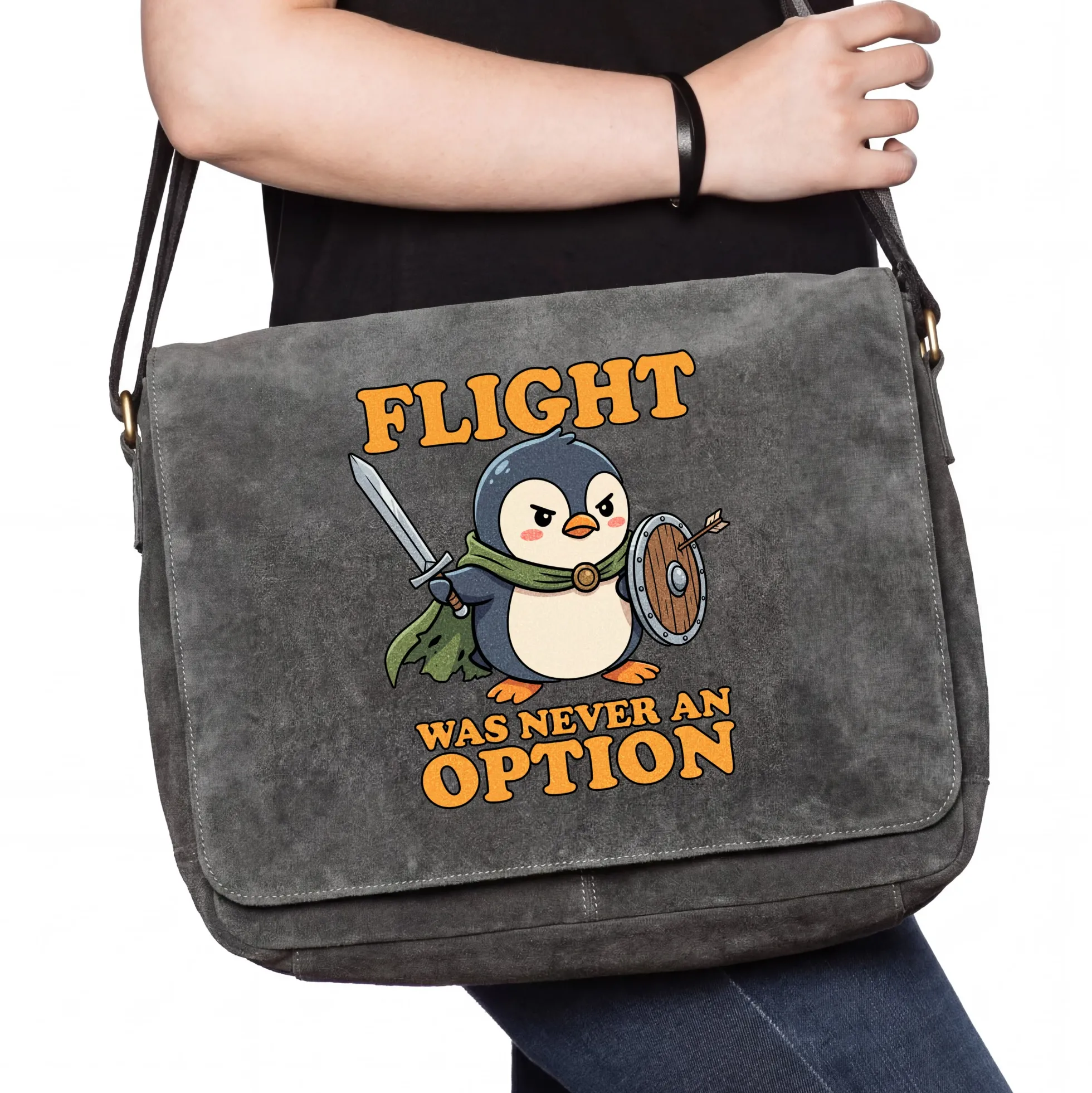 Standhafter Pinguin