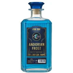 Star Trek Andorian Frost Gin Set mit Edelstahl Eiswürfeln