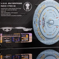 Star Trek Enterprise NCC 1701-D Wandplakette