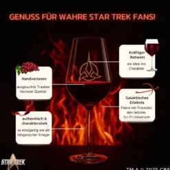 Star Trek Klingonischer Blutwein