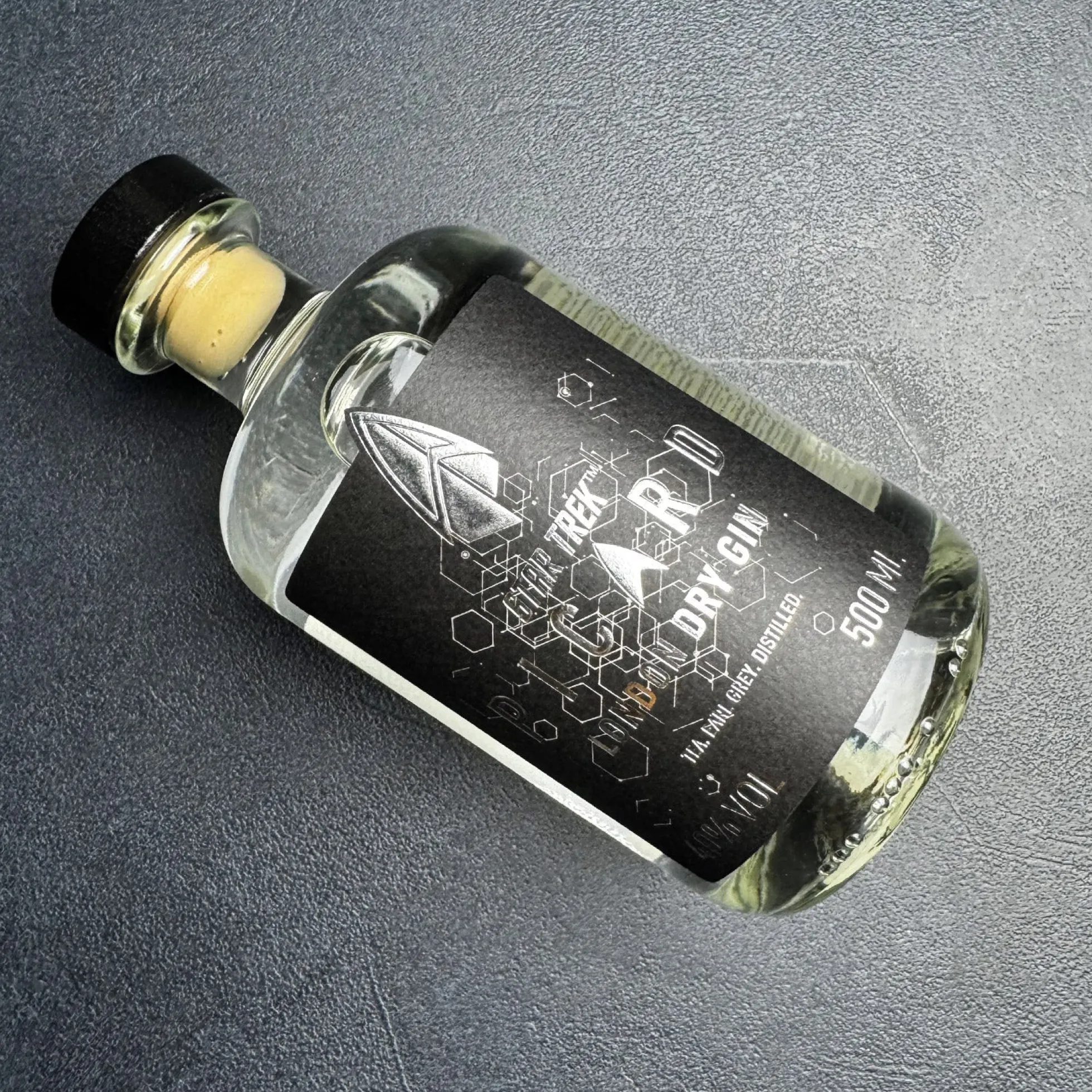 Star Trek Picard Earl Grey Gin mit Sammlerbox und Glas