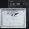 Star Trek Picard Speed of Light Club Plakette