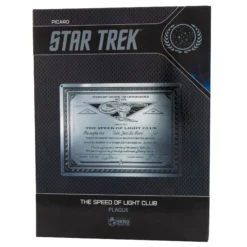 Star Trek Picard Speed of Light Club Plakette