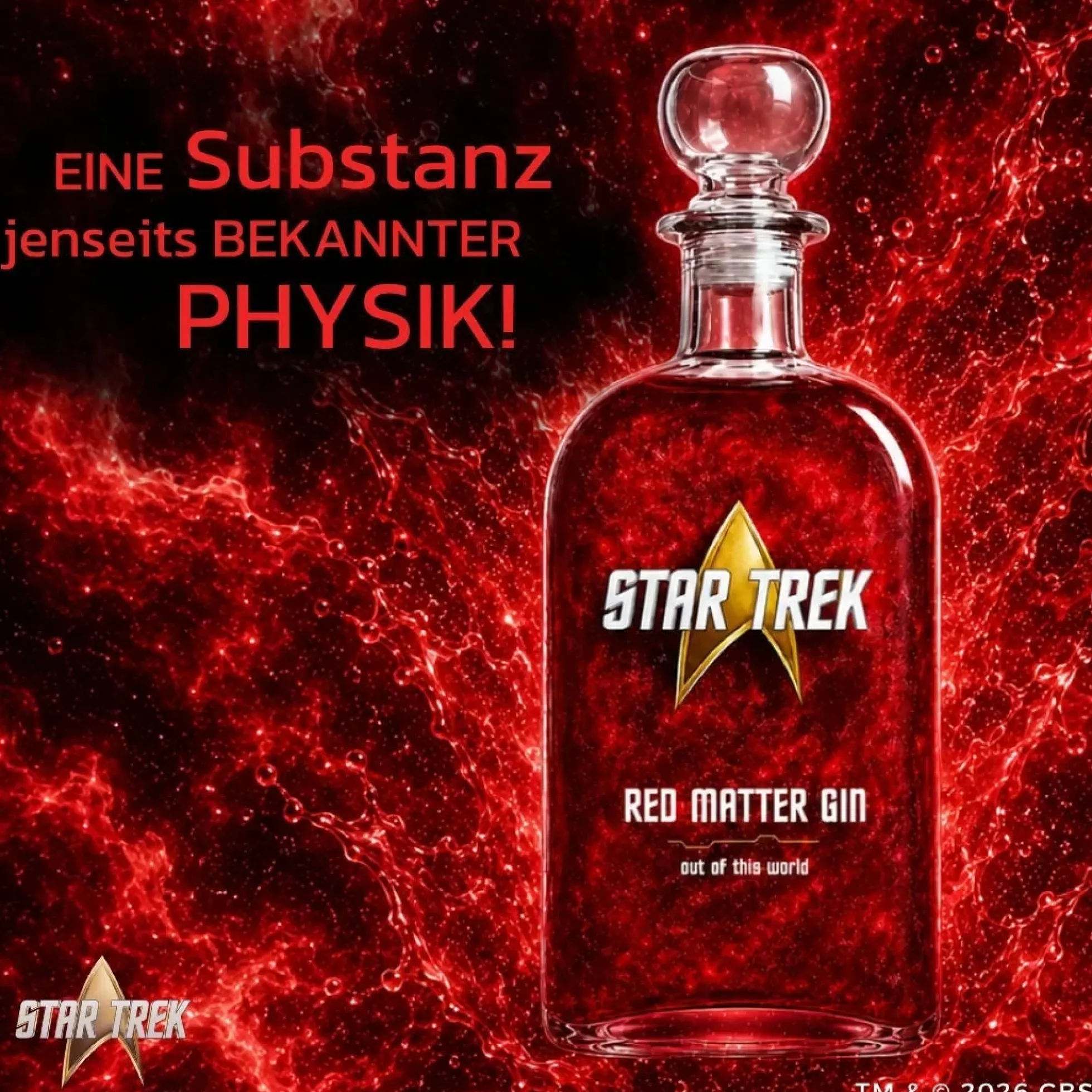 Star Trek Red Matter Gin