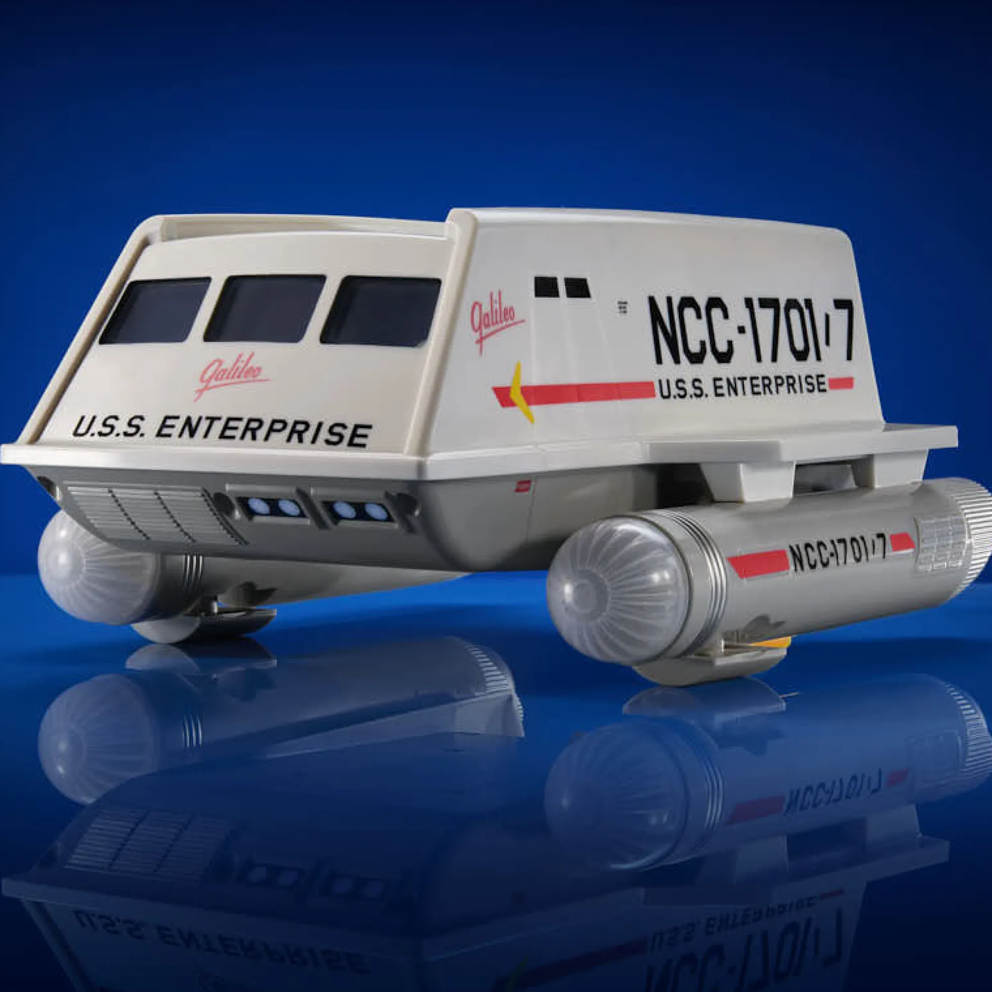 Star Trek TUBBZ Galileo Shuttlecraft mit Mini-Ente Sulu