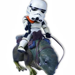 Star Wars Beast Kingdom Sandtrooper & Dewback Sammelfigur