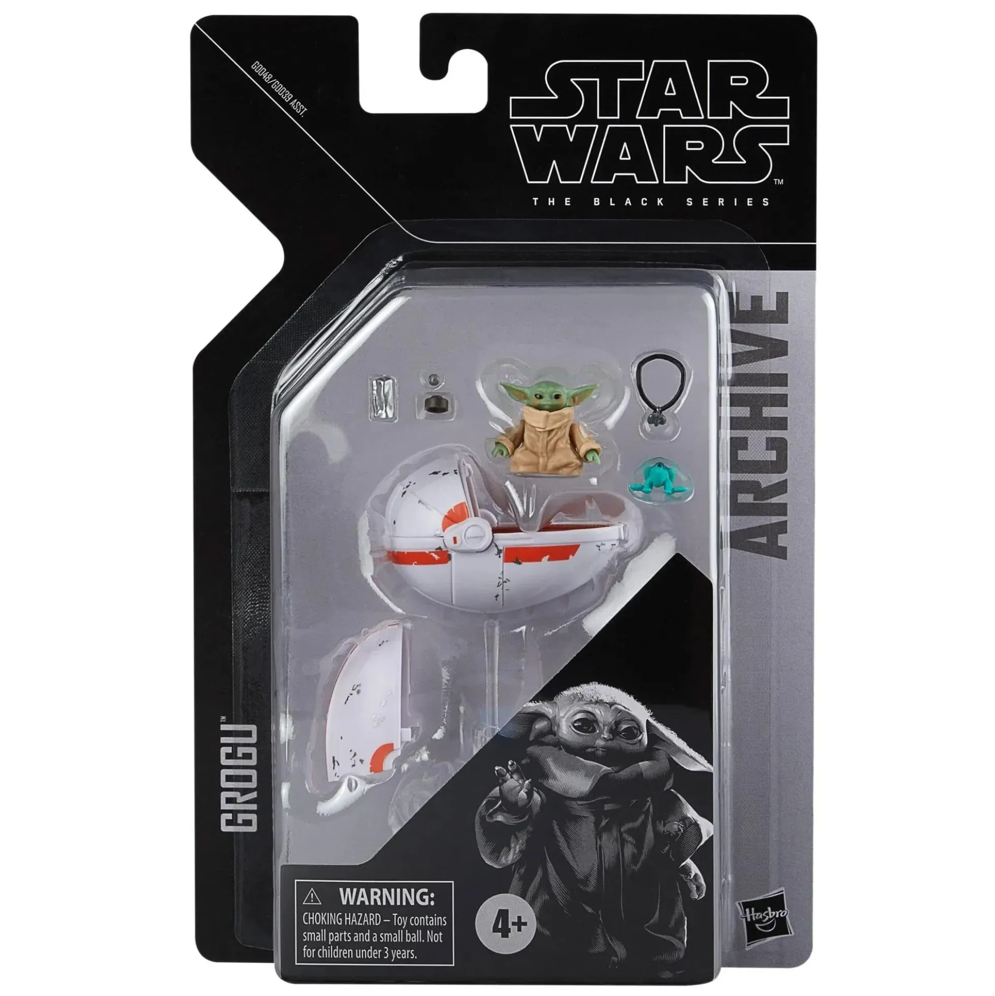 Star Wars Black Series Sammelfigur Grogu mit Schwebewiege