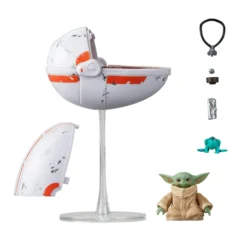 Star Wars Black Series Sammelfigur Grogu mit Schwebewiege