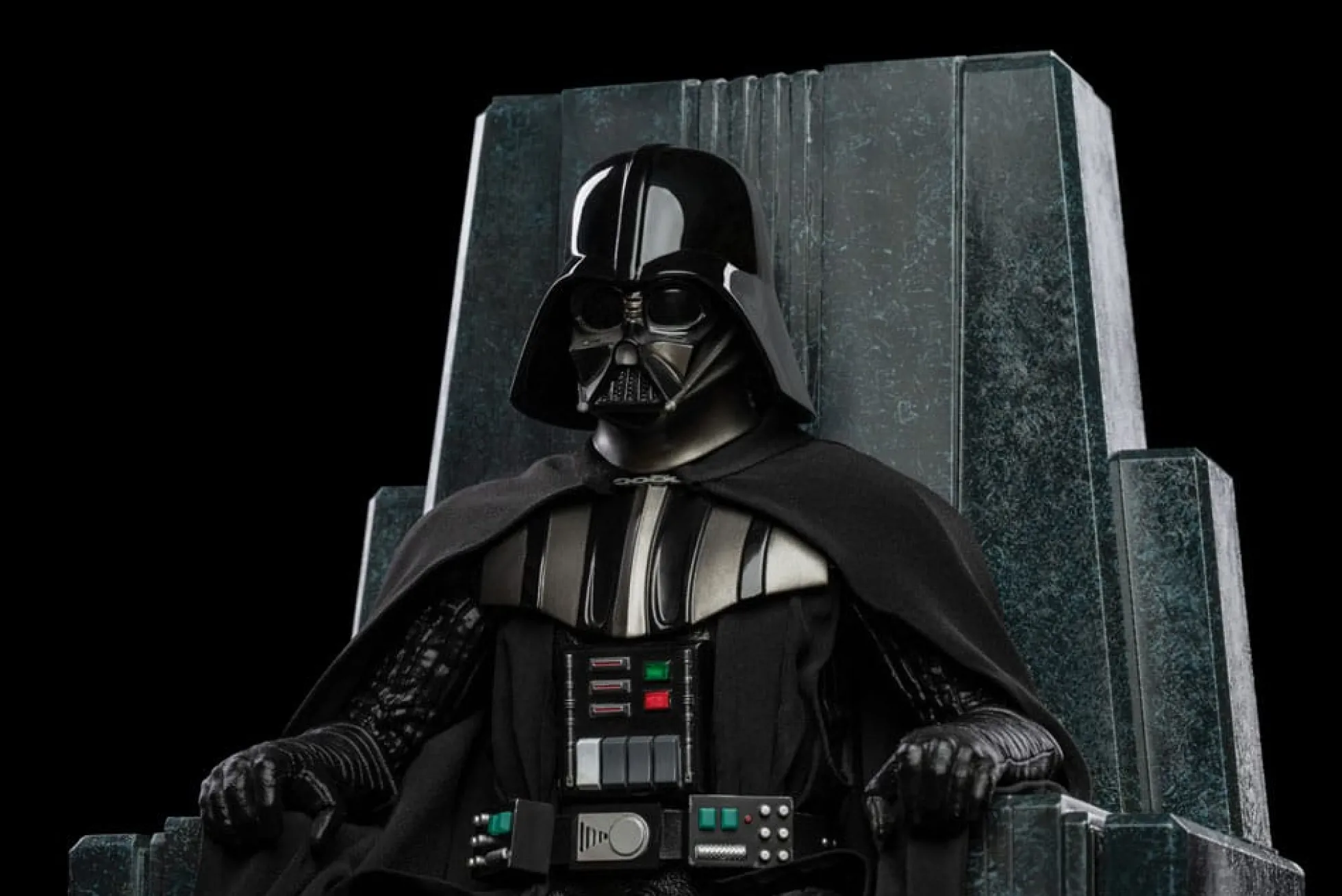 Star Wars Darth Vader auf dem Thron Statue