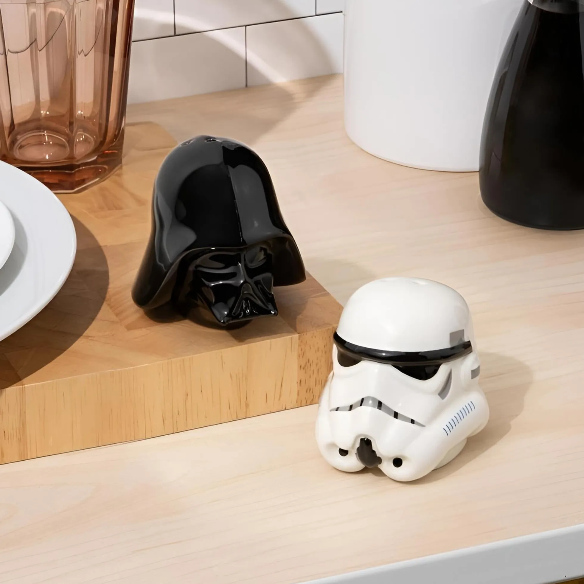 Star Wars Darth Vader und Sturmtruppler Salz- und Pfefferstreuer Set