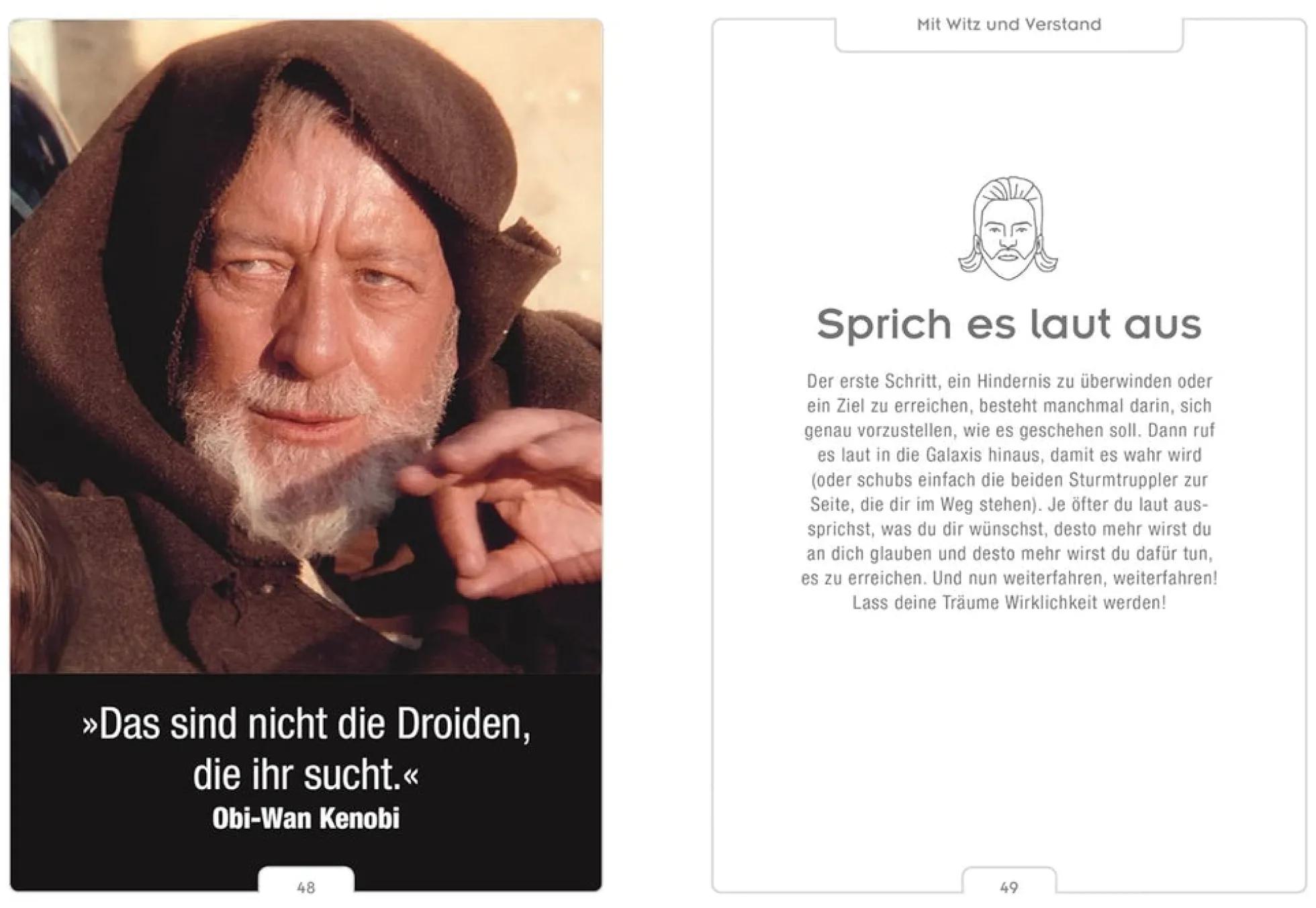 Star Wars: Entdecke den Obi-Wan in dir - Jedi-Weisheiten