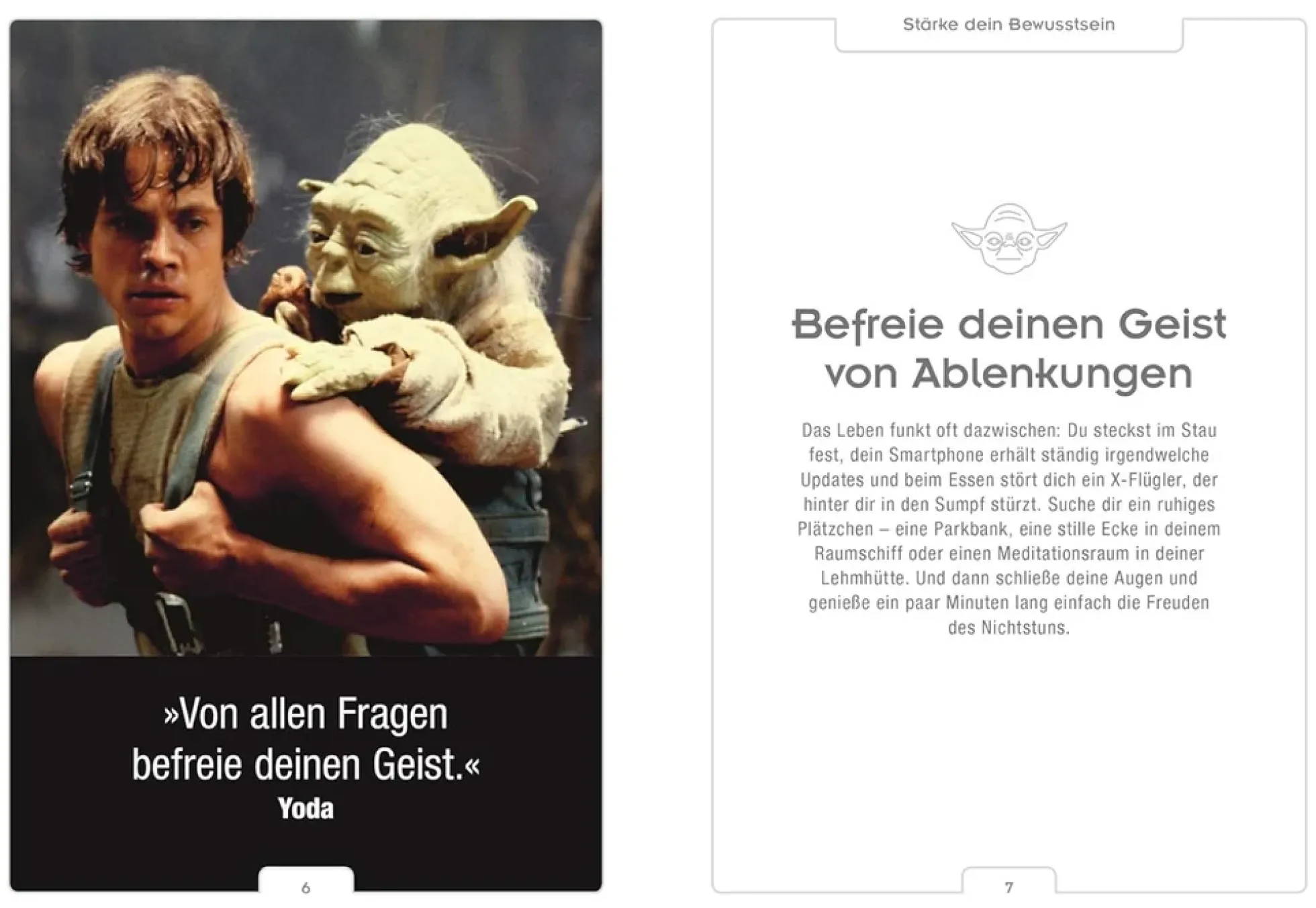 Star Wars: Entdecke den Yoda in dir - Innere Harmonie Ratgeber
